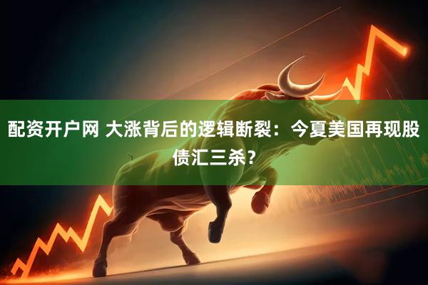 配资开户网 大涨背后的逻辑断裂：今夏美国再现股债汇三杀？